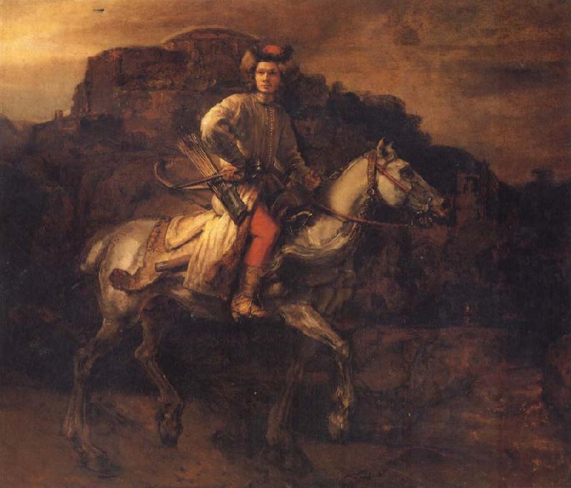 REMBRANDT Harmenszoon van Rijn The So called Polish Rider